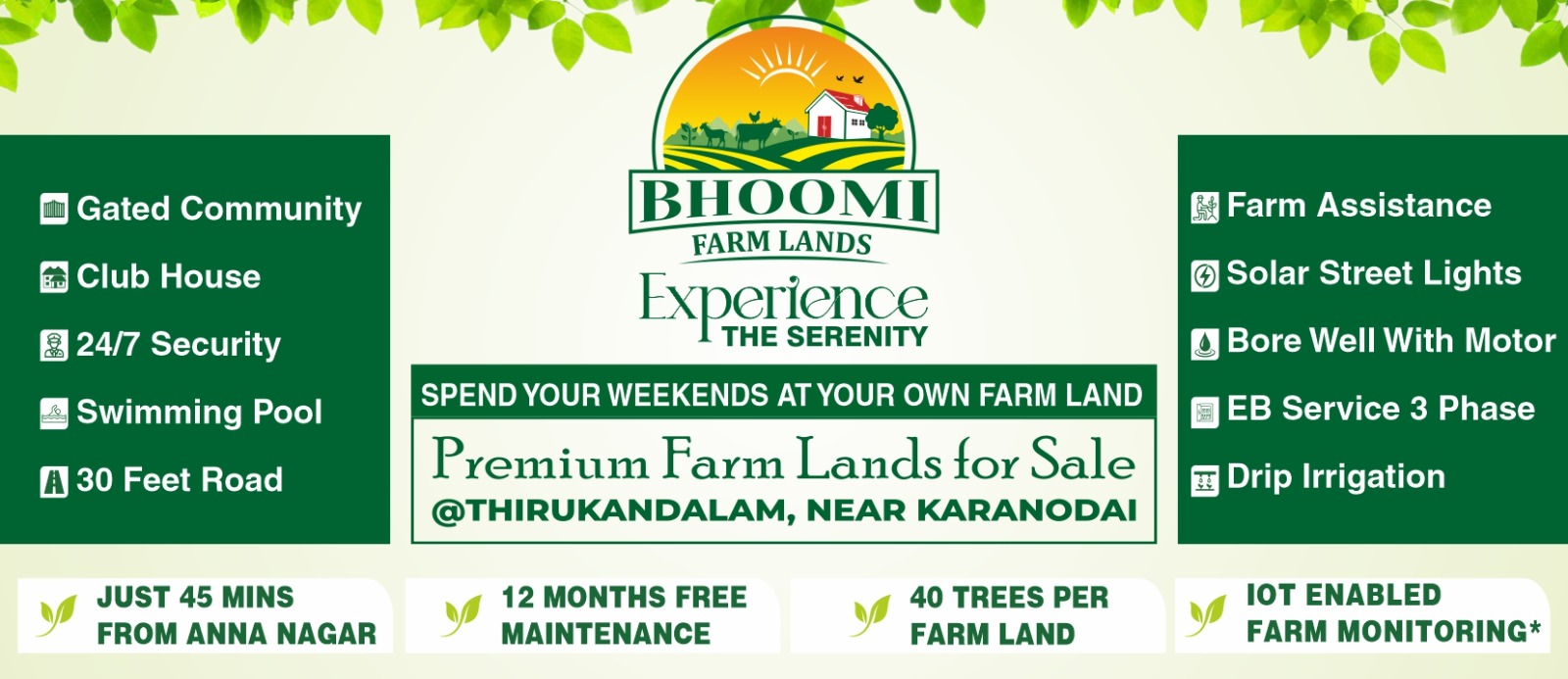 Bhoomi Farmlands - Experience the Serenity